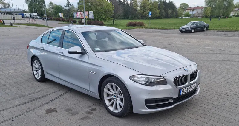 samochody osobowe BMW Seria 5 cena 92900 przebieg: 51400, rok produkcji 2014 z Zambrów